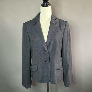 PIAZZA SEMPIONE Wool Blazer Fitted Jacket sz 50 Italy